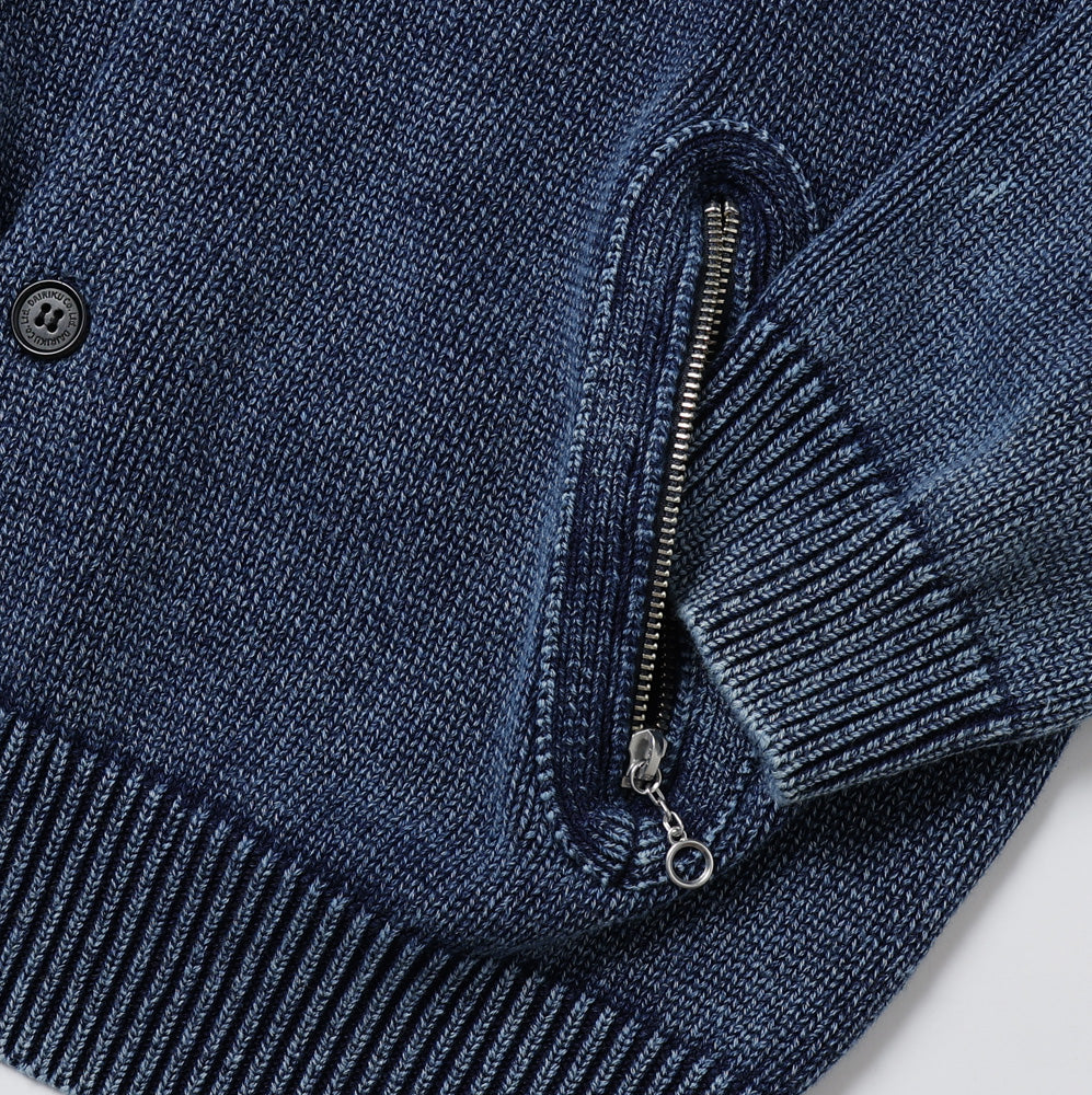 Vintage Dyed Knit Jacket