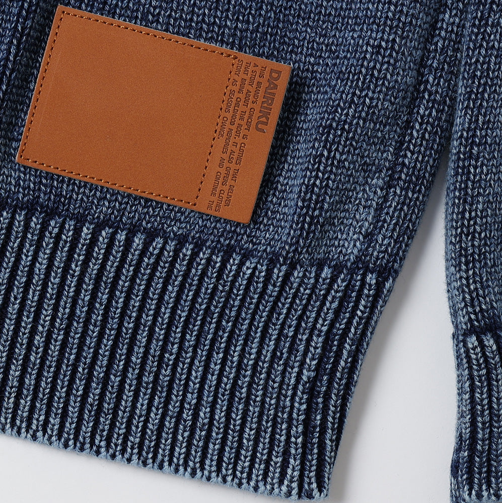 Vintage Dyed Knit Jacket