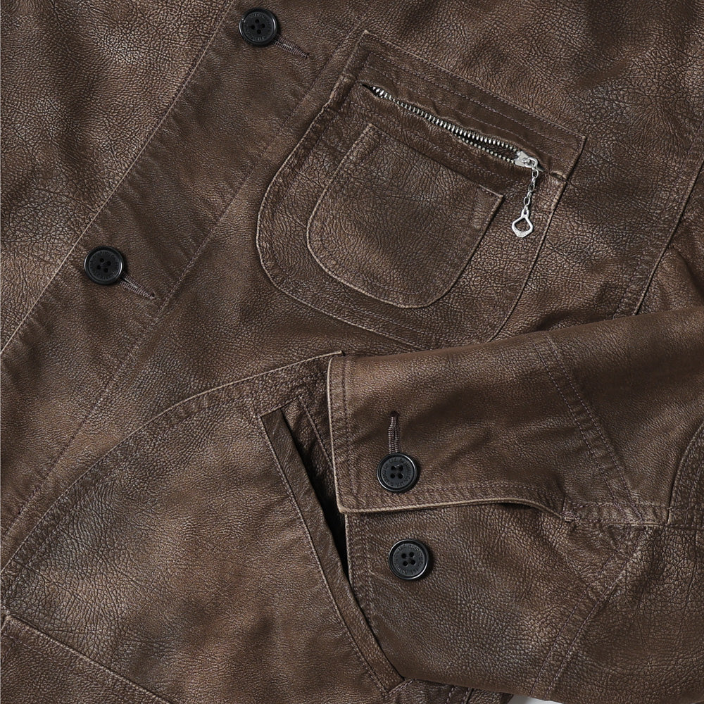 Artifical Leather Hunting Jacket