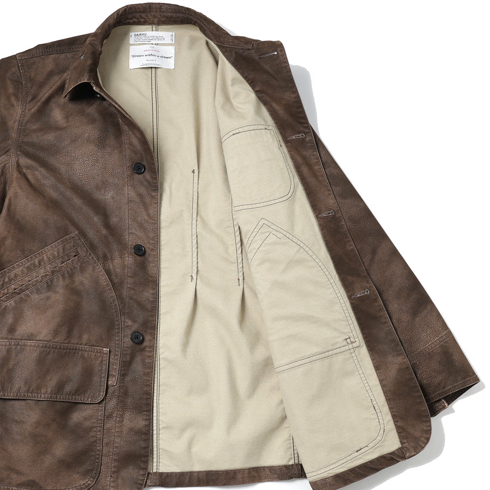 Artifical Leather Hunting Jacket