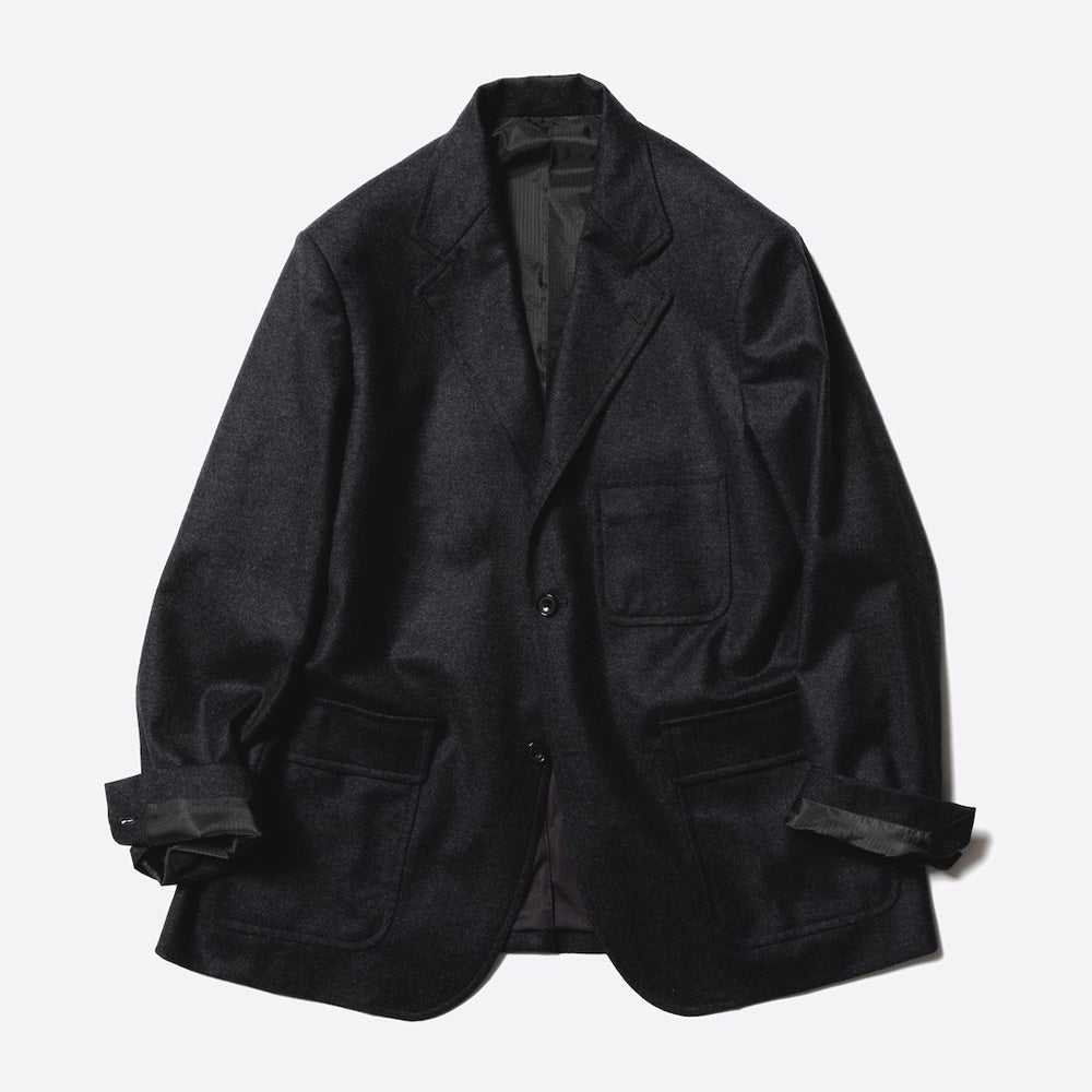 Unlikely Assembled Blazer Wool Flannel