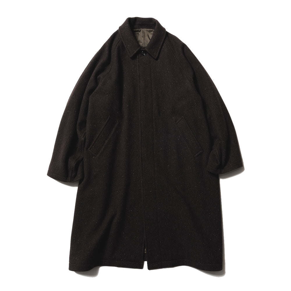 Unlikely (アンライクリー) Unlikely Balmacaan Coat Nep Tweed U25F
