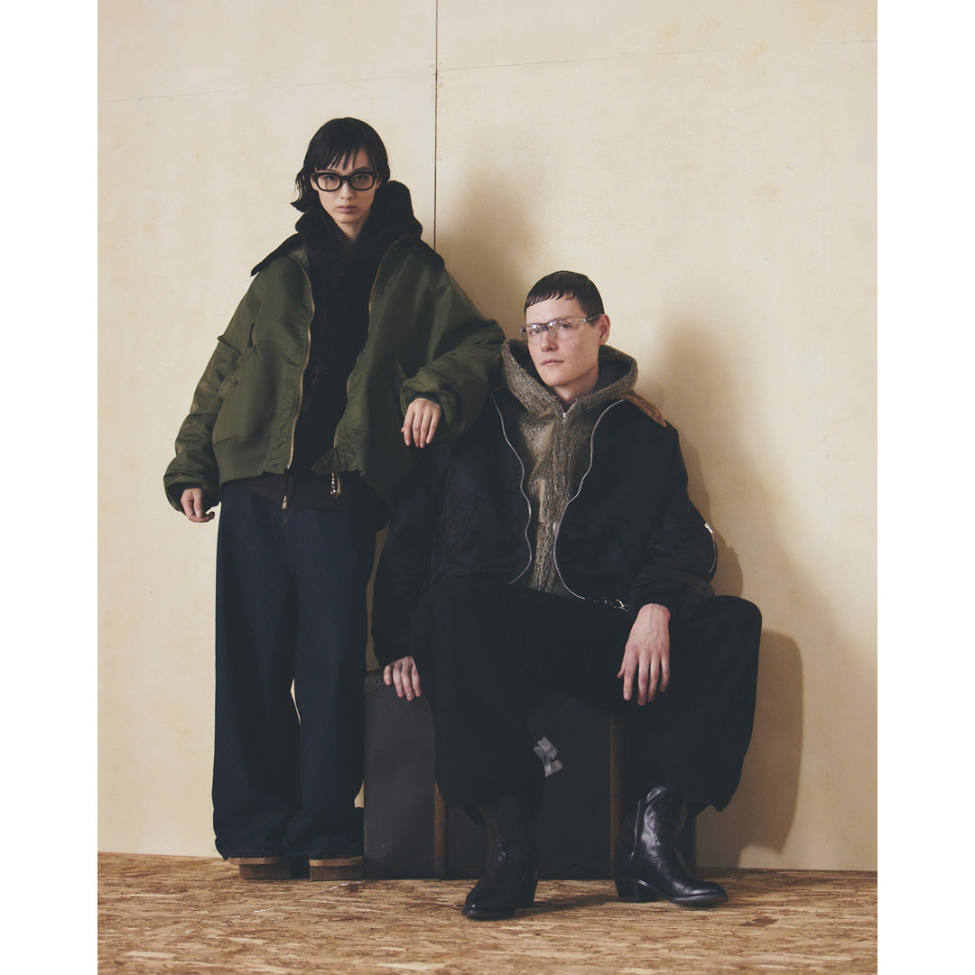 FRESH MAN DENIM WIDE PANTS by EDWIN OW