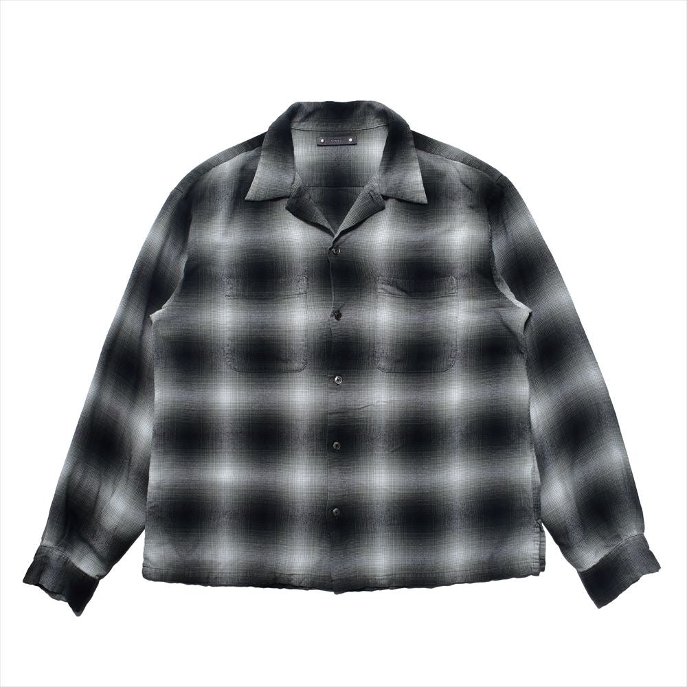 MINEDENIM(マインデニム) - R.Flannel Ombre Open Collar SH (2604