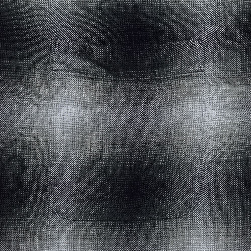 R.Flannel Ombre Open Collar SH