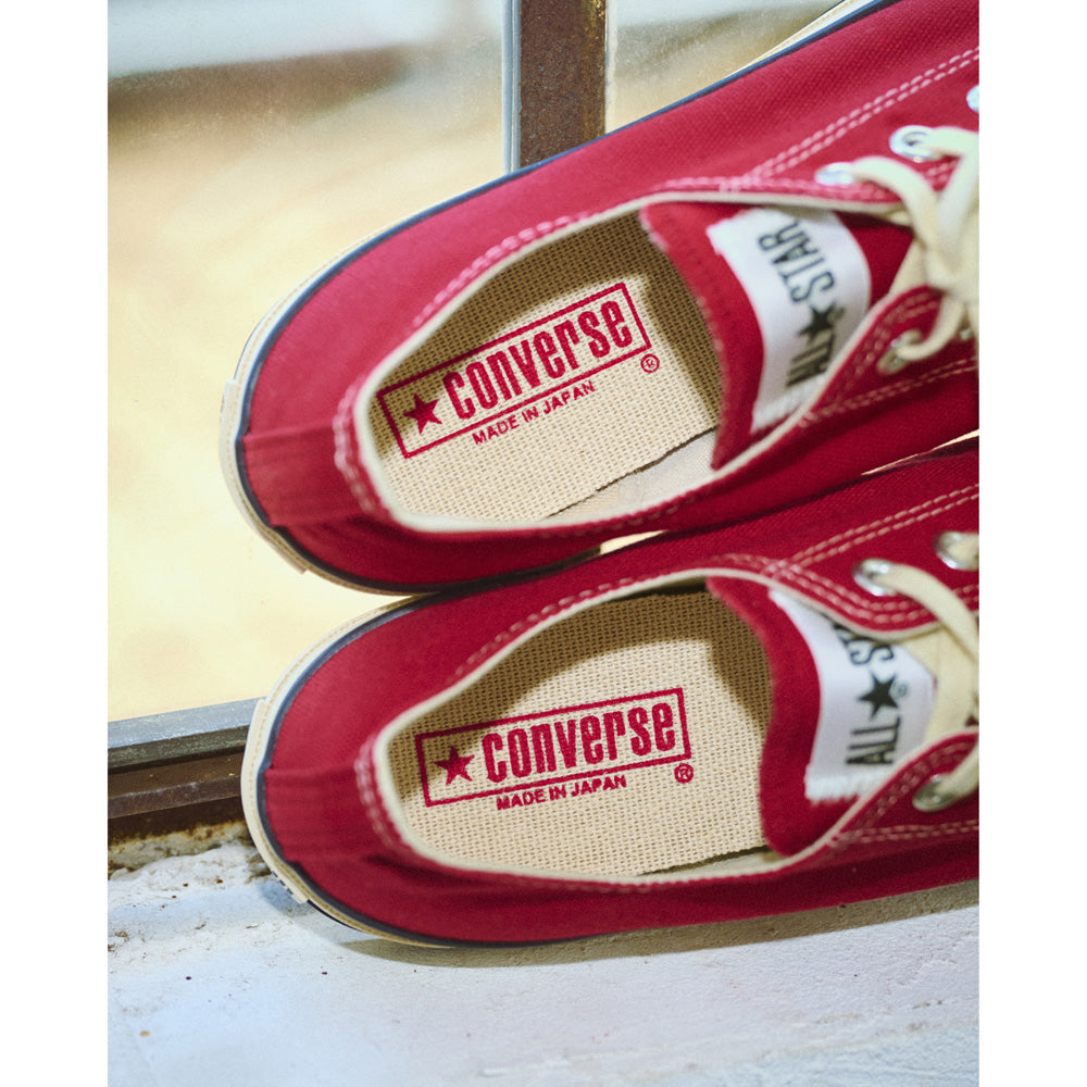 CANVAS ALL STAR J OX (CLASSIC RED) before 9/11