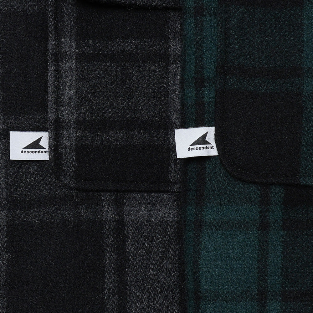 CRA90 PLAID JACKET POST O'alls