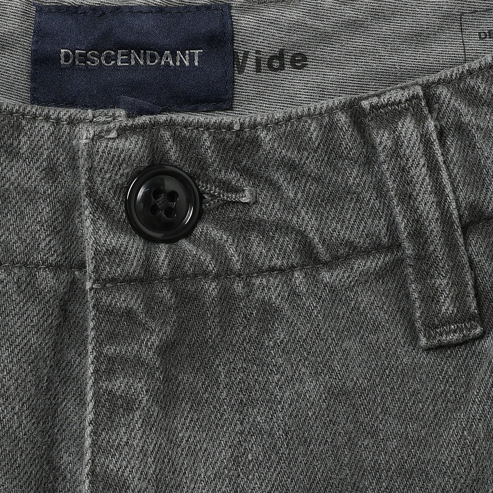 DC-6 TWILL TROUSERS PIGMENT DYE