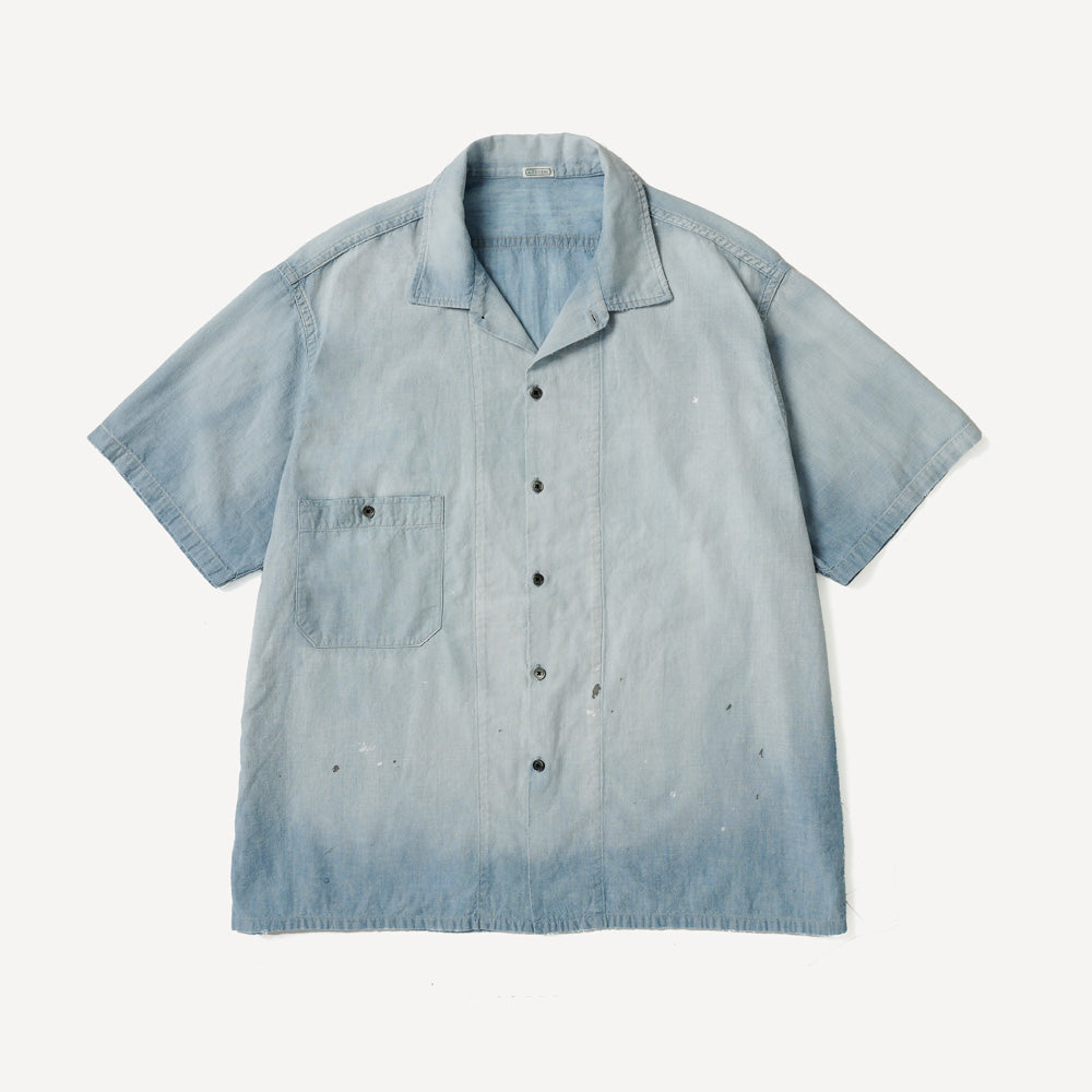 A.PRESSE (ア プレッセ) Vintage Chambray S/S Shirt 26SAP-02-01