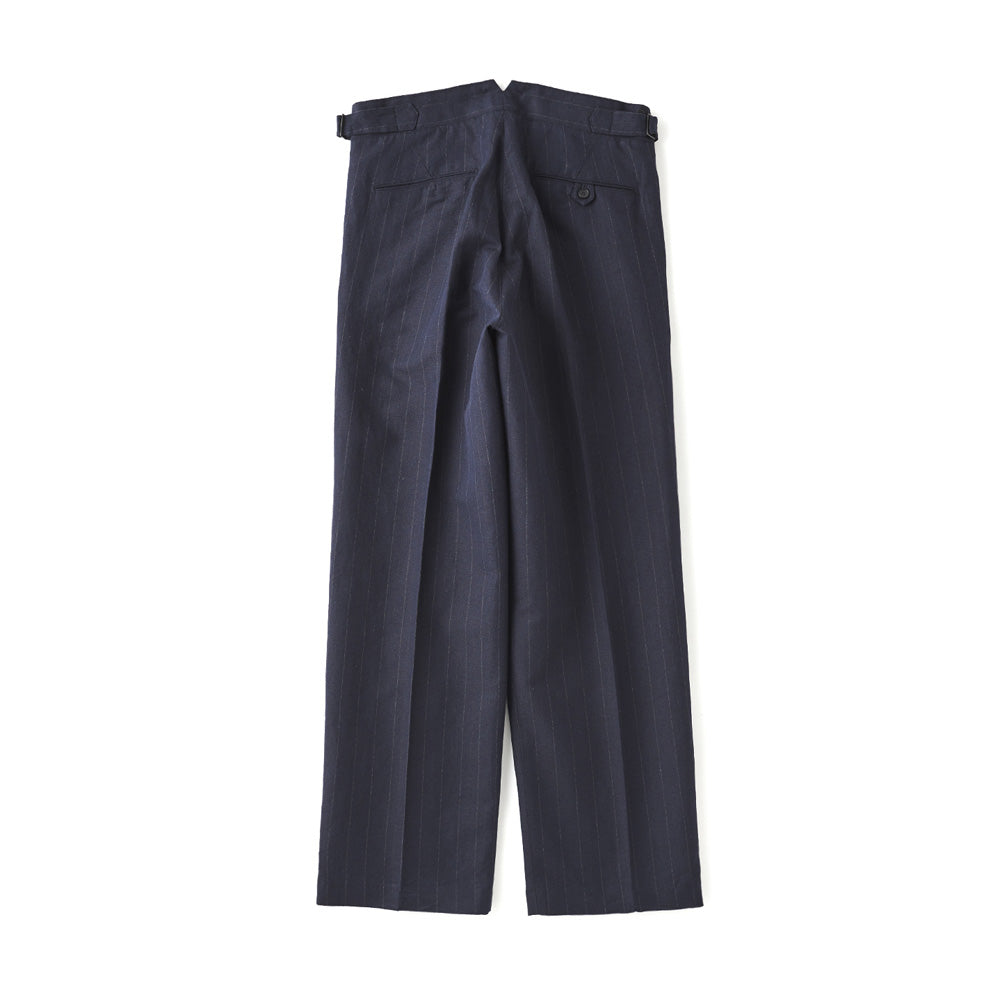 DOUBLE-PLEATED SMARTY TROUSER