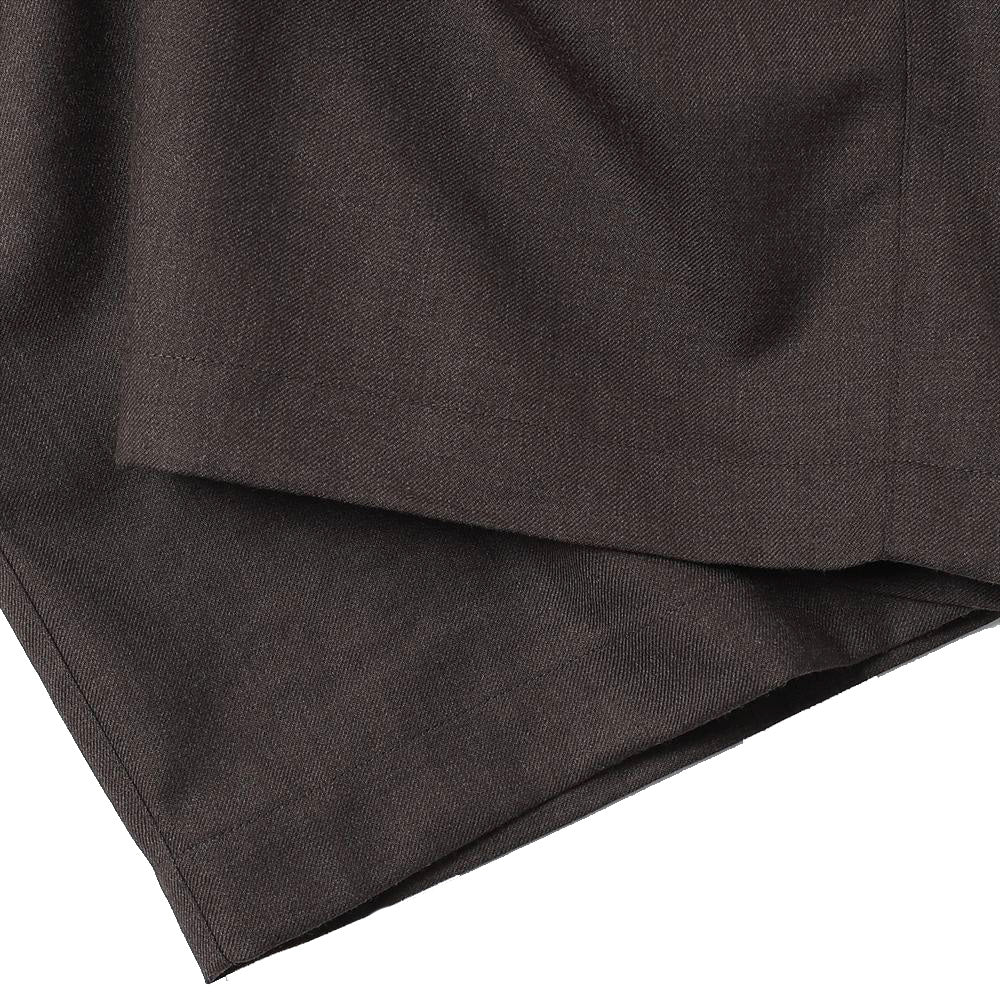 WOOL WIDE TRACK TROUSERS