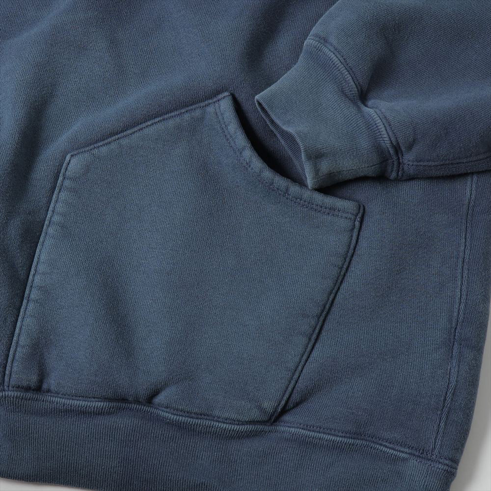 Vintage Attached Hood Sweat Parka