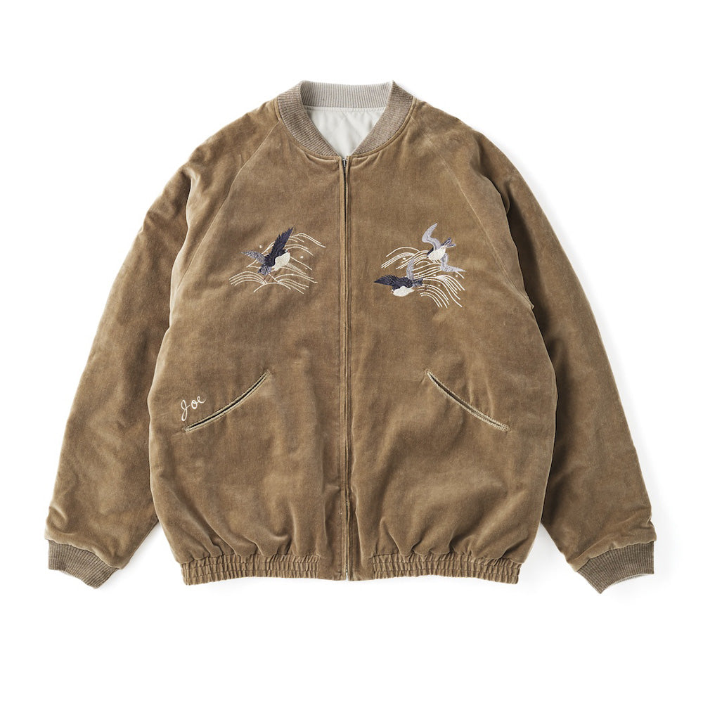 FADED VELVET SOUVENIR JACKET