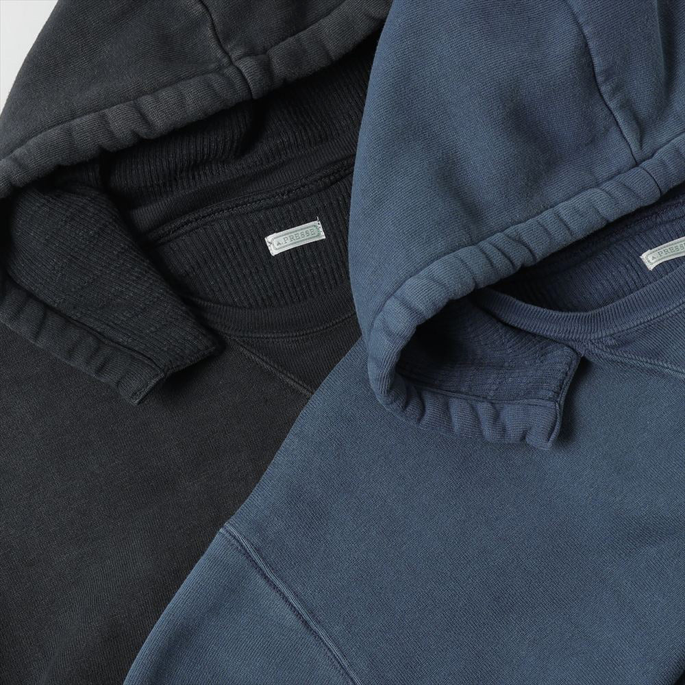 Vintage Attached Hood Sweat Parka