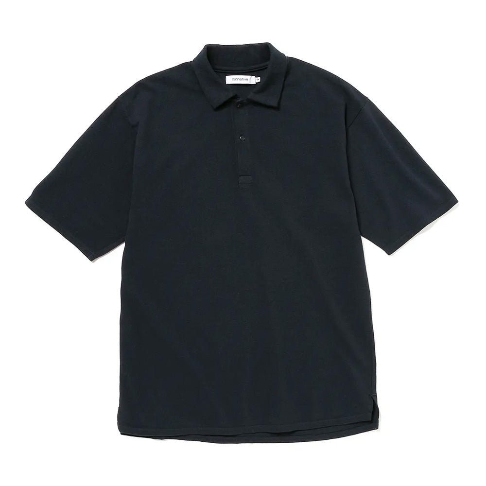 OFFICER S/S POLO SHIRT COTTON PIQUE OVERDYED
