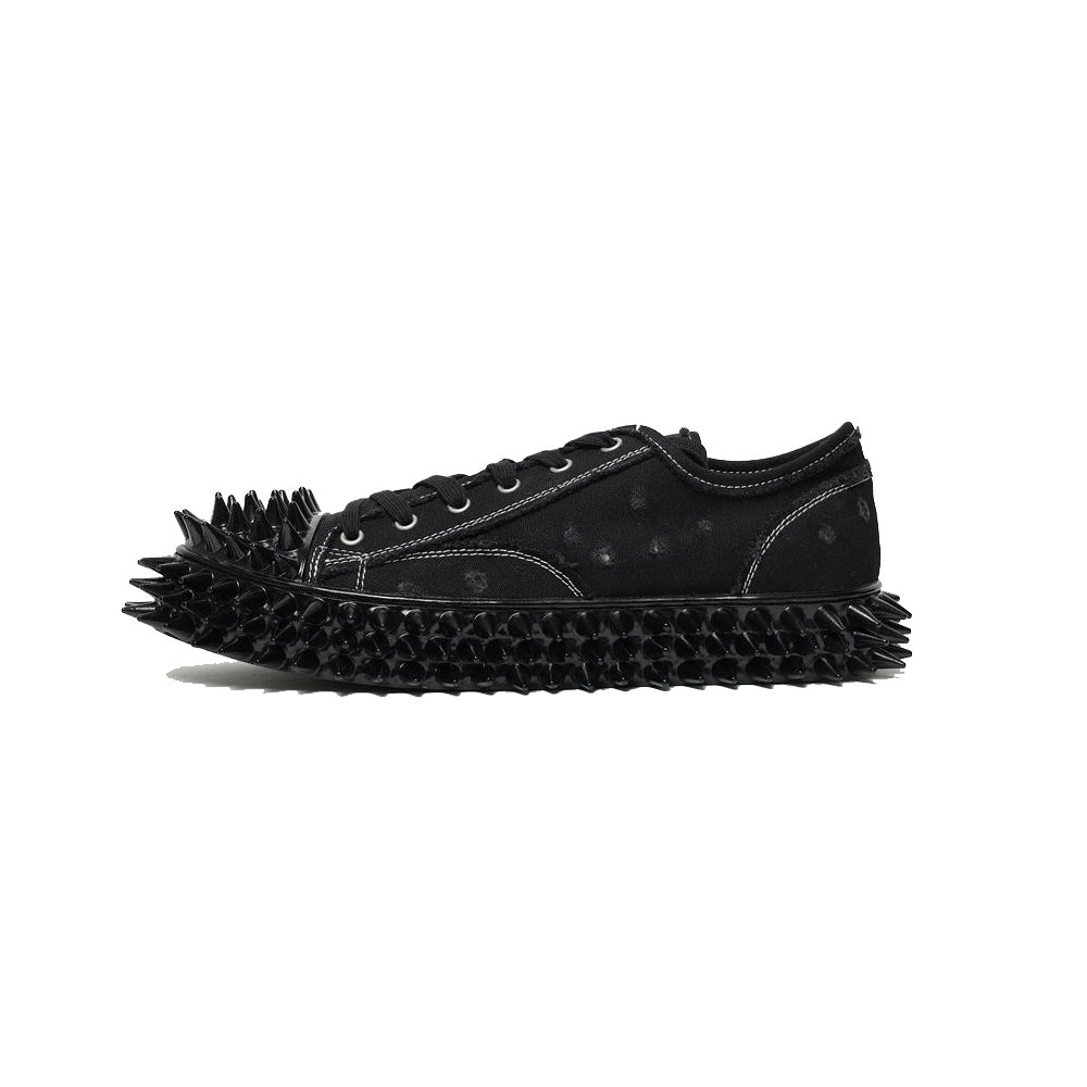 SPIKY CANVAS SNEAKER