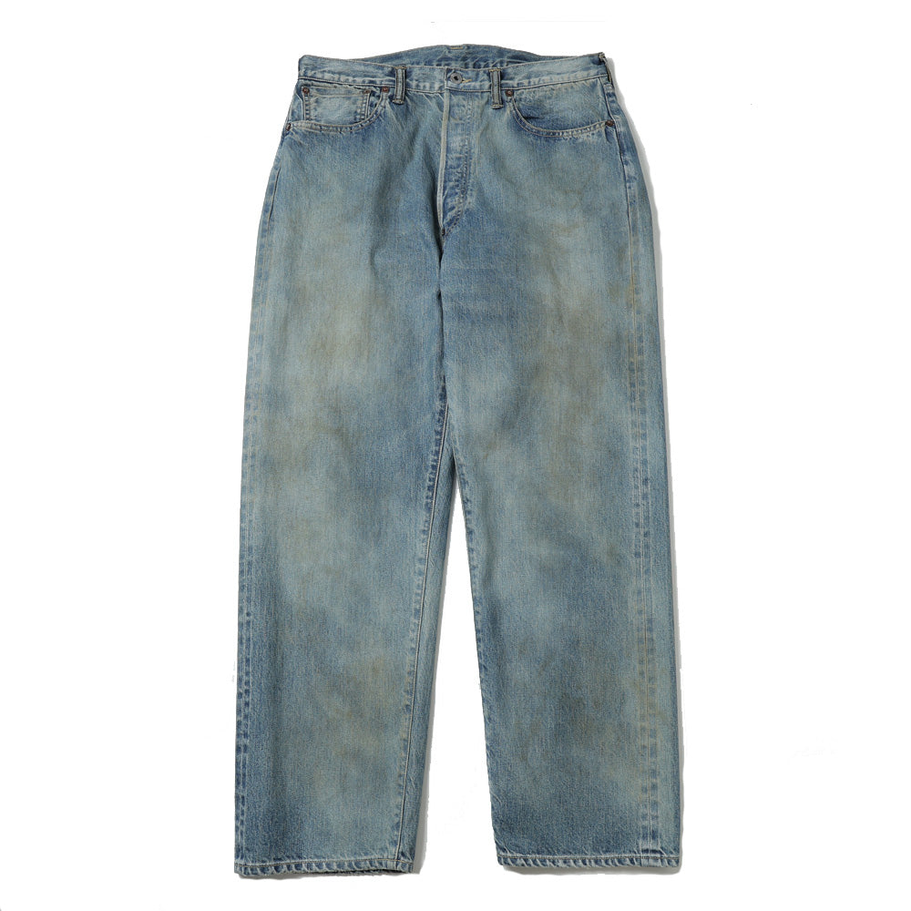No.37 Washed Wide Denim Pants(INDIGO)