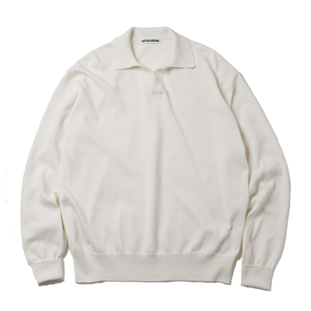 Cotton Knit Skipper Shirt