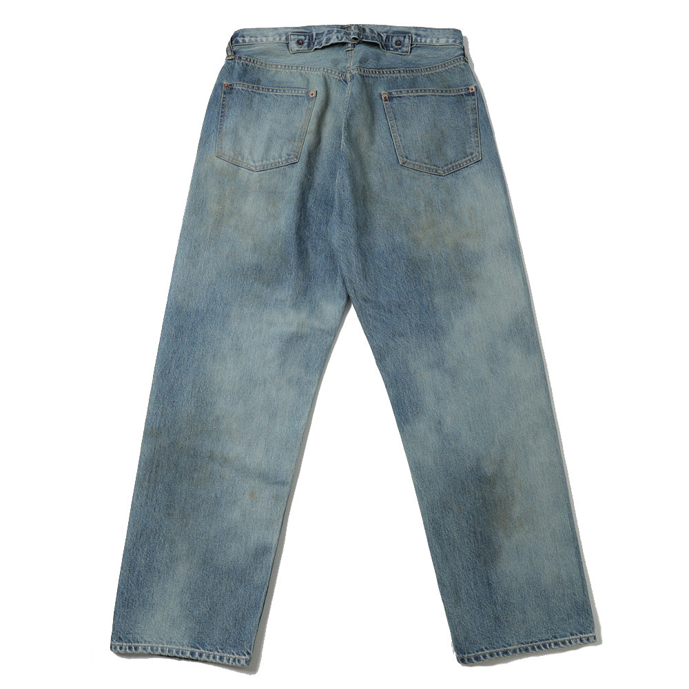 No.37 Washed Wide Denim Pants(INDIGO)