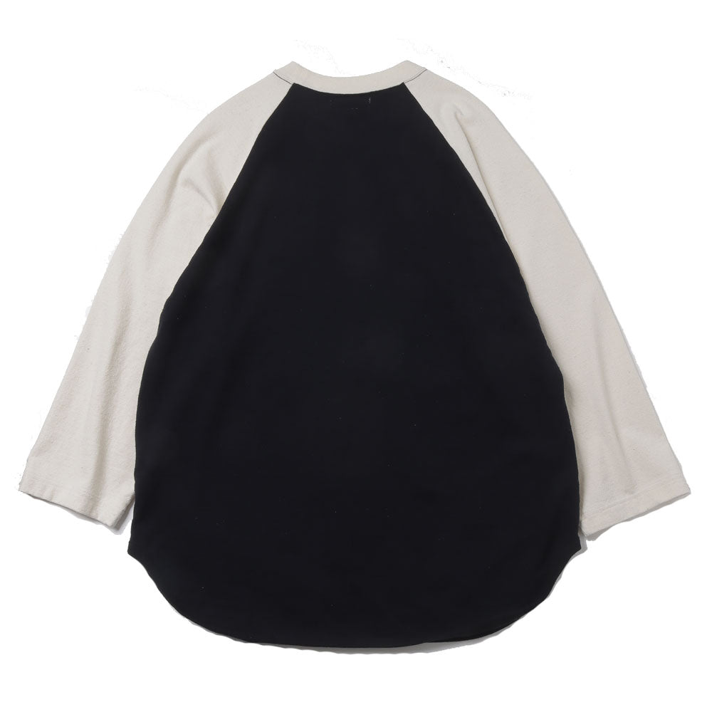 Co/Silk Nep Baseball Raglan Tee