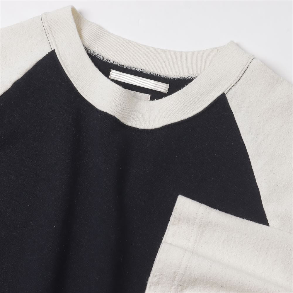 Co/Silk Nep Baseball Raglan Tee