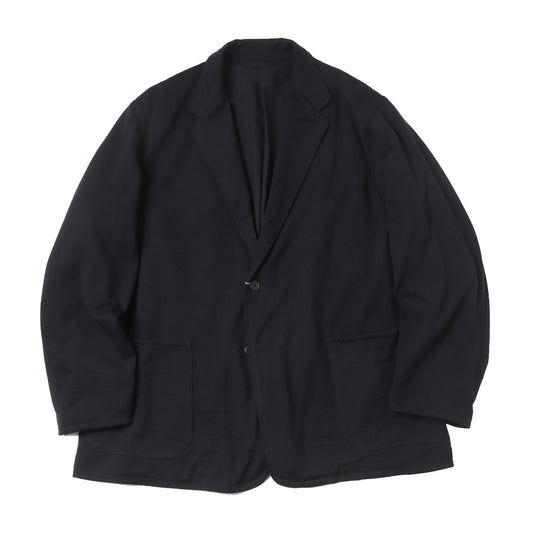 Wool knit jacket