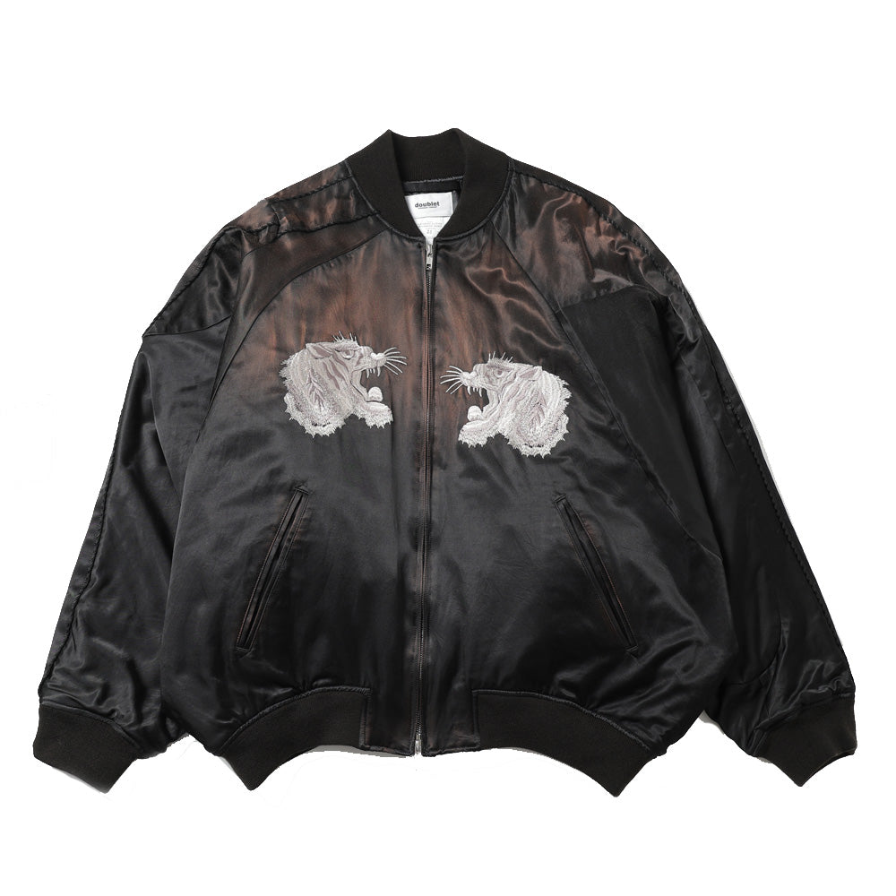 DISTORTED CUTTING SOUVENIOR JACKET