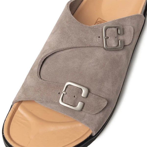 FULL SLIDE SANDALS COW SUEDE