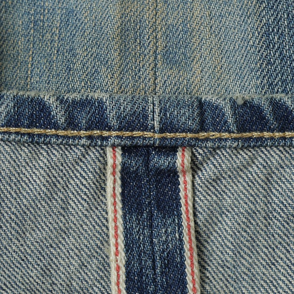 No.37 Washed Wide Denim Pants(INDIGO)
