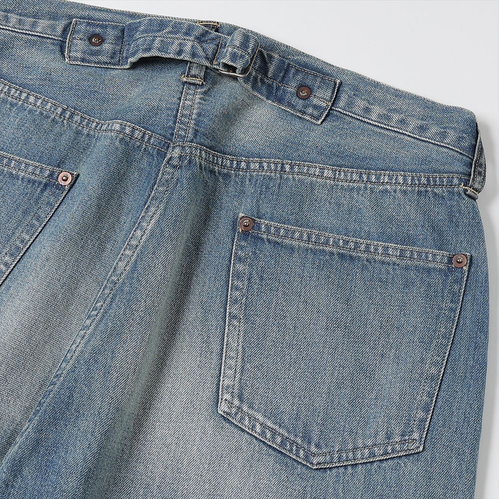 No.22 Washed Wide Denim Pants(INDIGO)