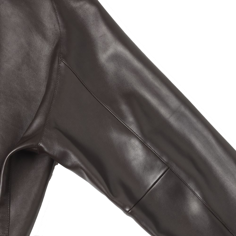 Leather Harrington Jacket