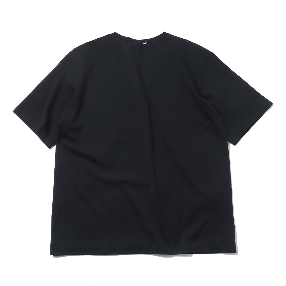 LUSTER PLAITING BOAT NECK TEE