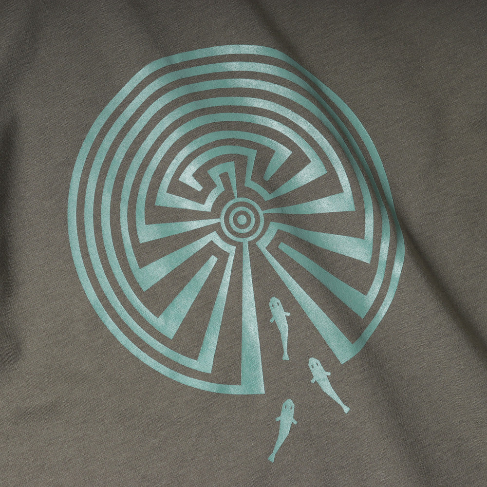 S/S Crew Neck Tee - Maze