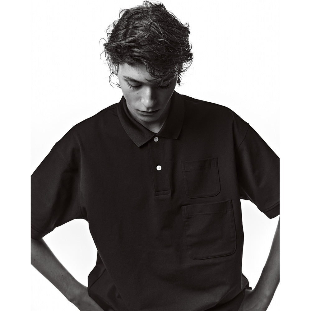 TECH POLO SHIRT W/POCKET S/S
