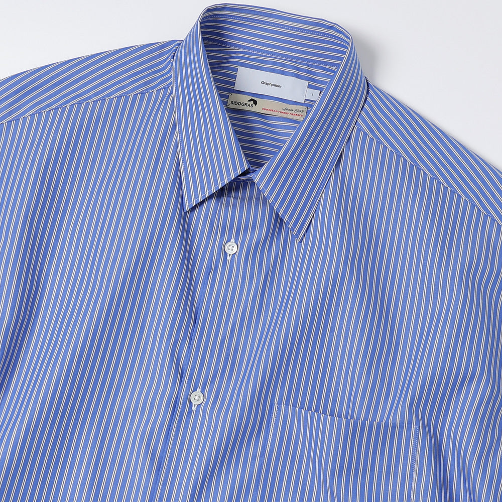 SIDOGRAS L/S Oversized Regular Collar Shirt