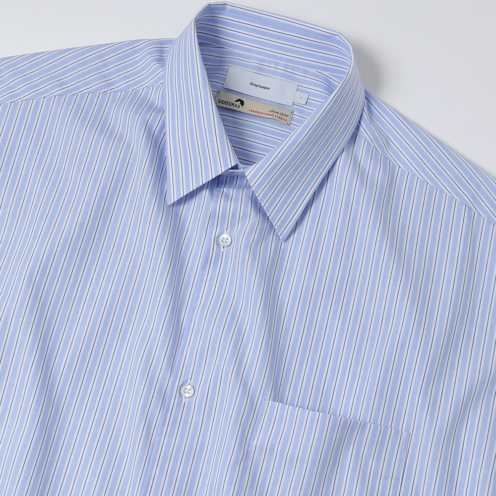SIDOGRAS L/S Oversized Regular Collar Shirt