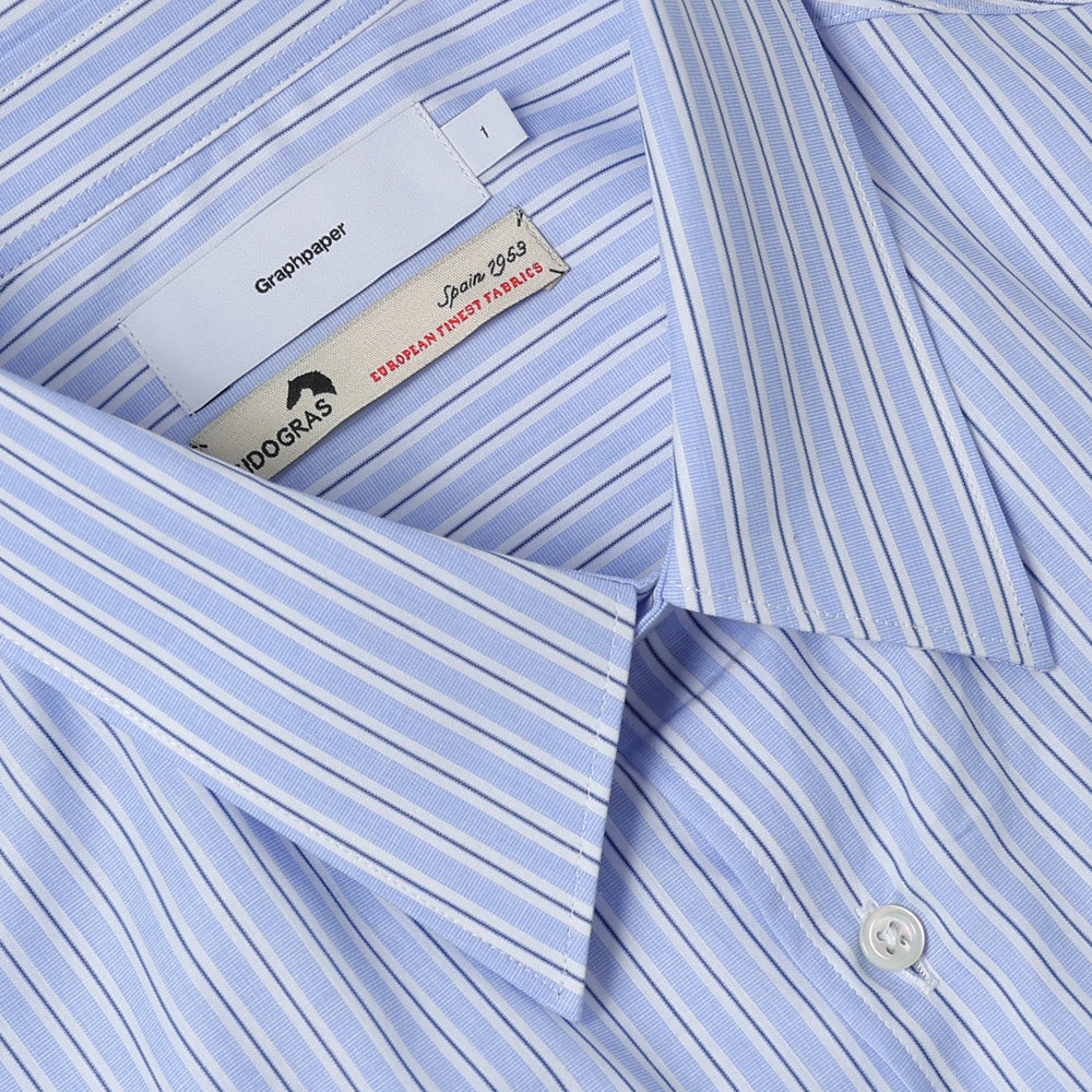 SIDOGRAS L/S Oversized Regular Collar Shirt