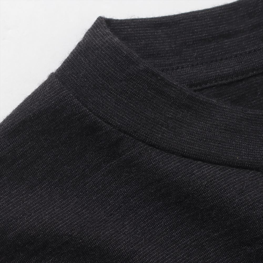 Wool Jersey Long Sleeve Crew Shirt