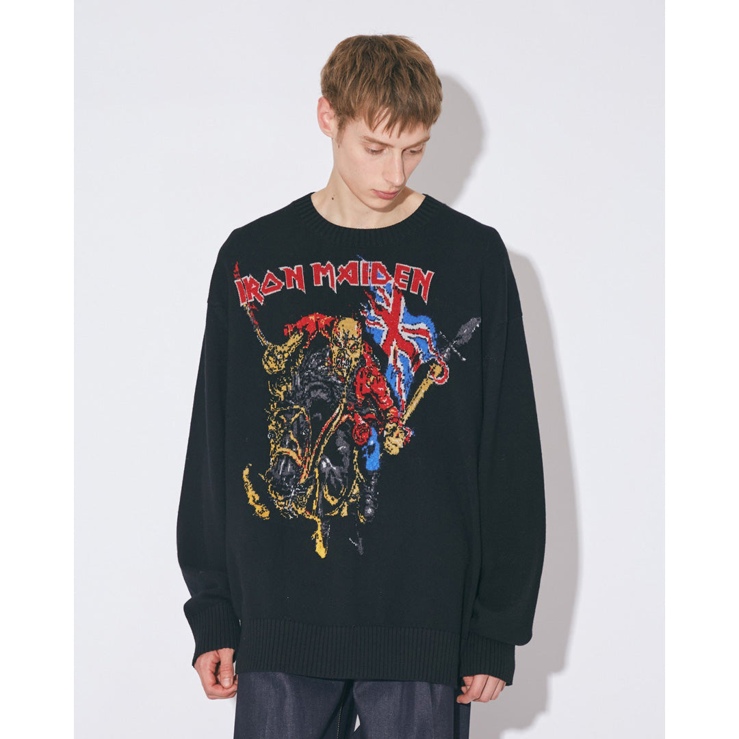rock knit IRON MAIDEN