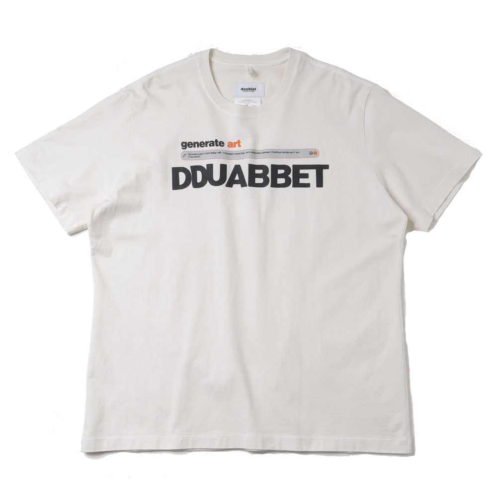 AI-GENERATED DOUBLET LOGO T-SHIRT