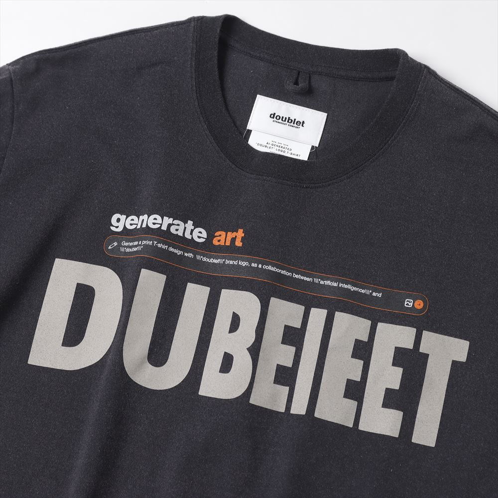 AI-GENERATED DOUBLET LOGO T-SHIRT