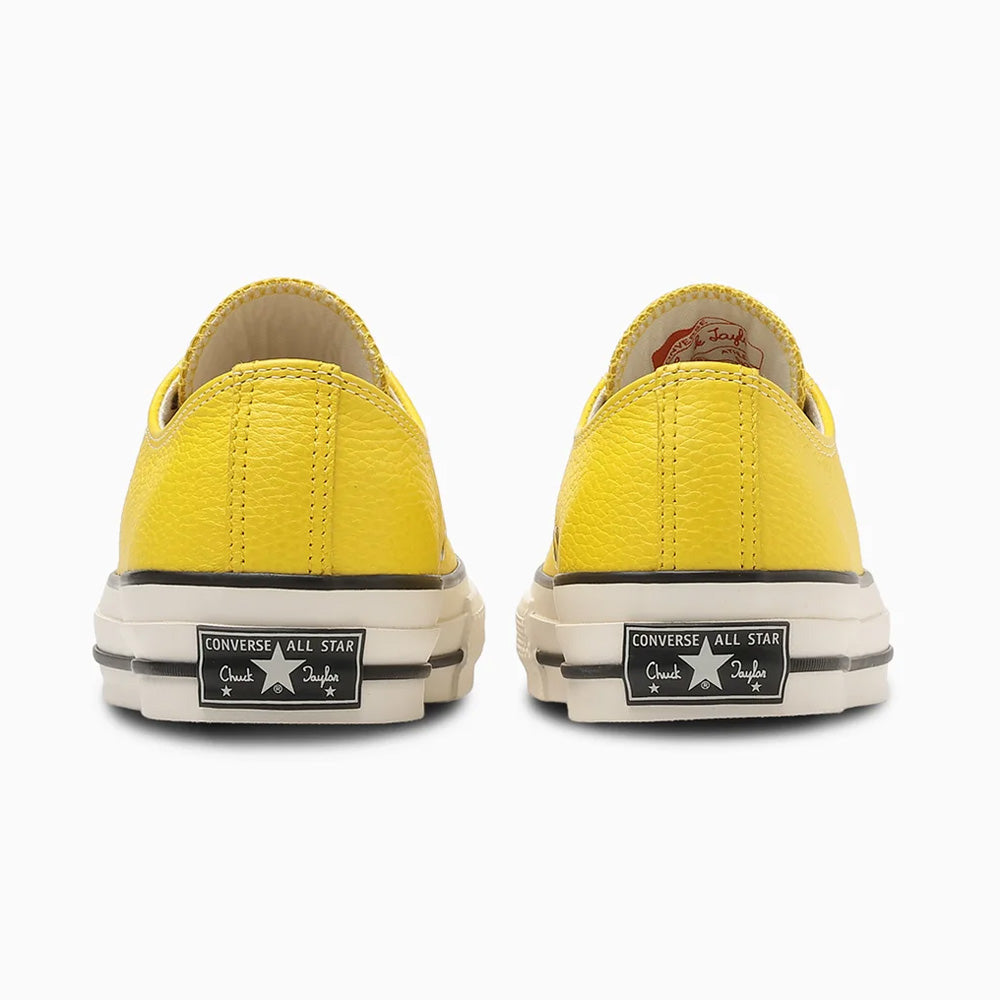 CHUCK TAYLOR LEATHER OX(YELLOW)