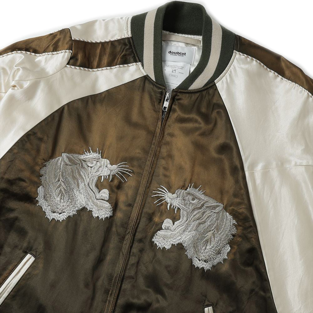 DISTORTED CUTTING SOUVENIOR JACKET