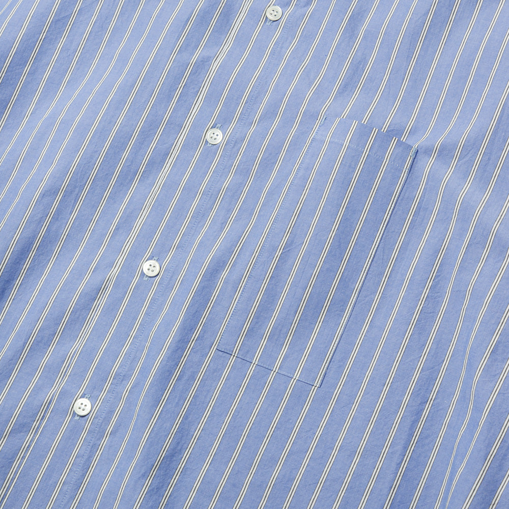 Stripe Oversized Pocket Shirt