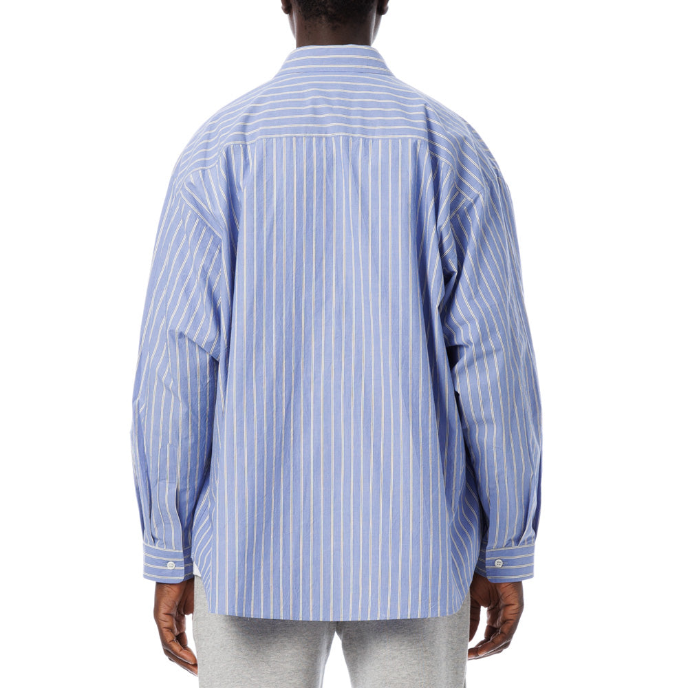 Stripe Oversized Pocket Shirt