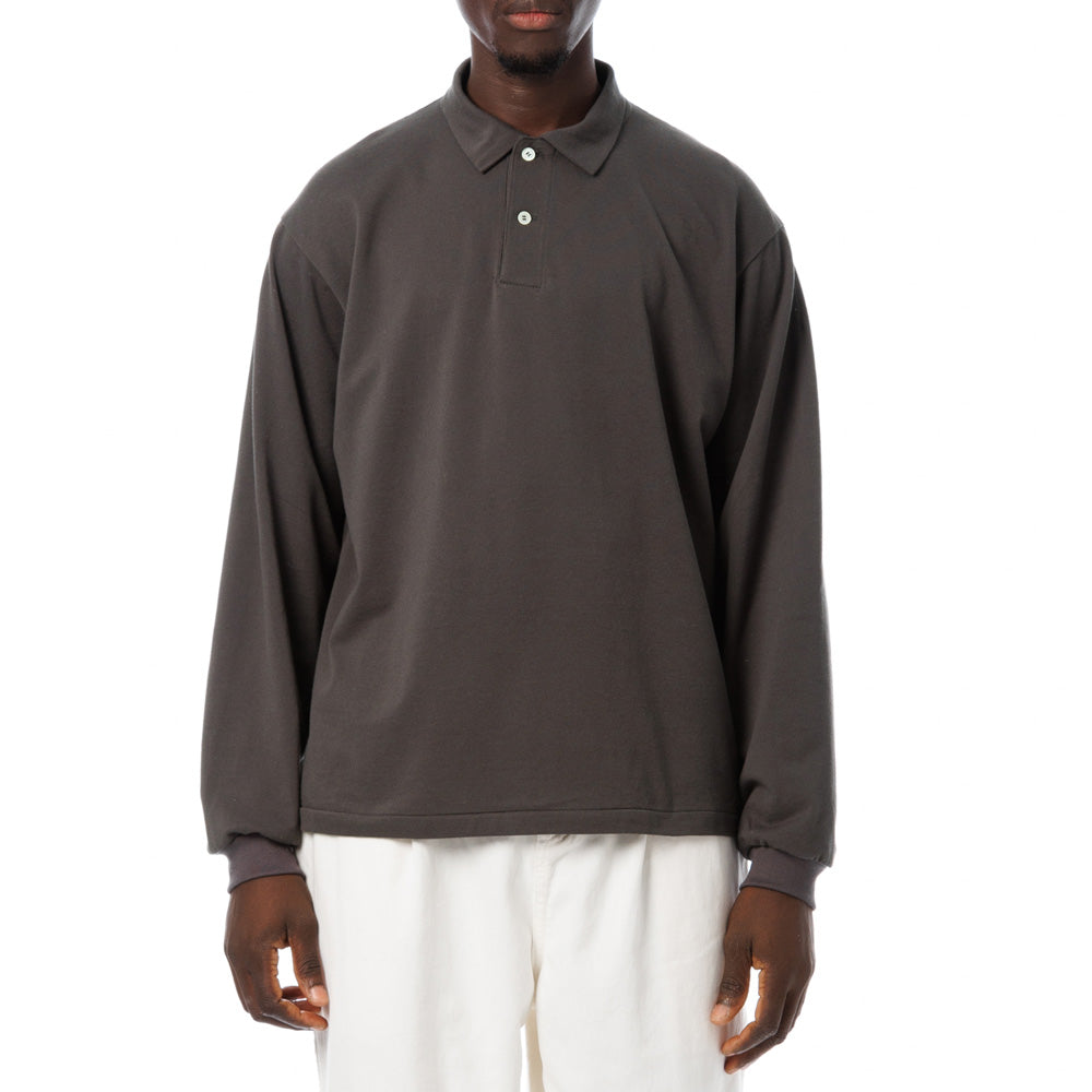 GIZA Cotton Polo LS Shirt 2/28mae