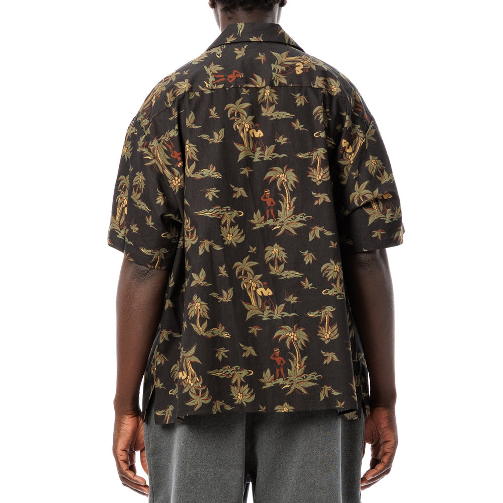 Open Collar S/S Shirt