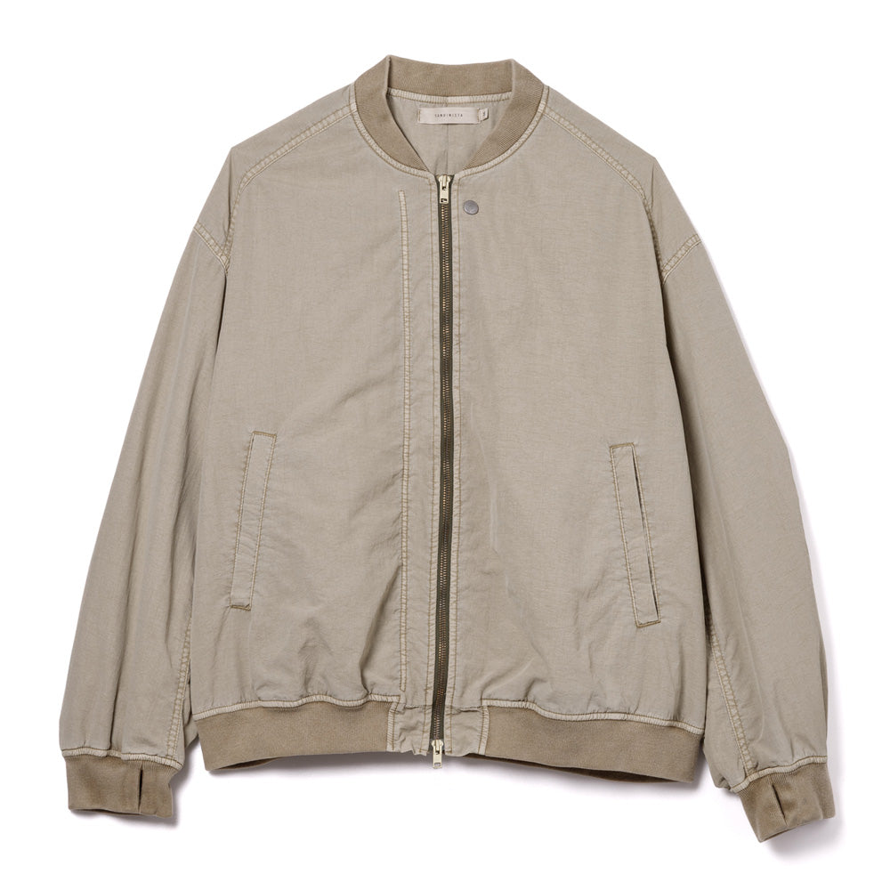 SANDINISTA (サンディニスタ) Bomber Jacket - Overdyed 60426PS01-OW