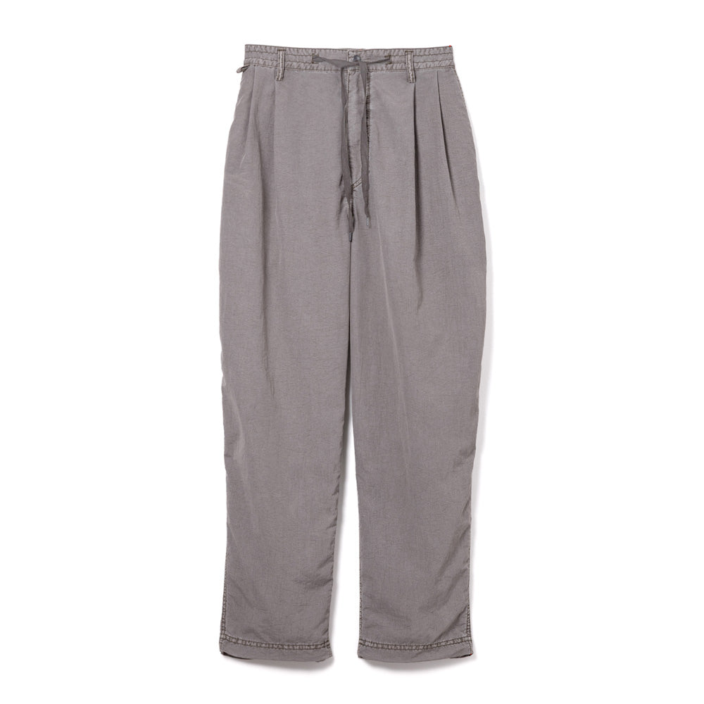 SANDINISTA (サンディニスタ) Nylon 2Tuck Pants - Overdyed 60426PS05