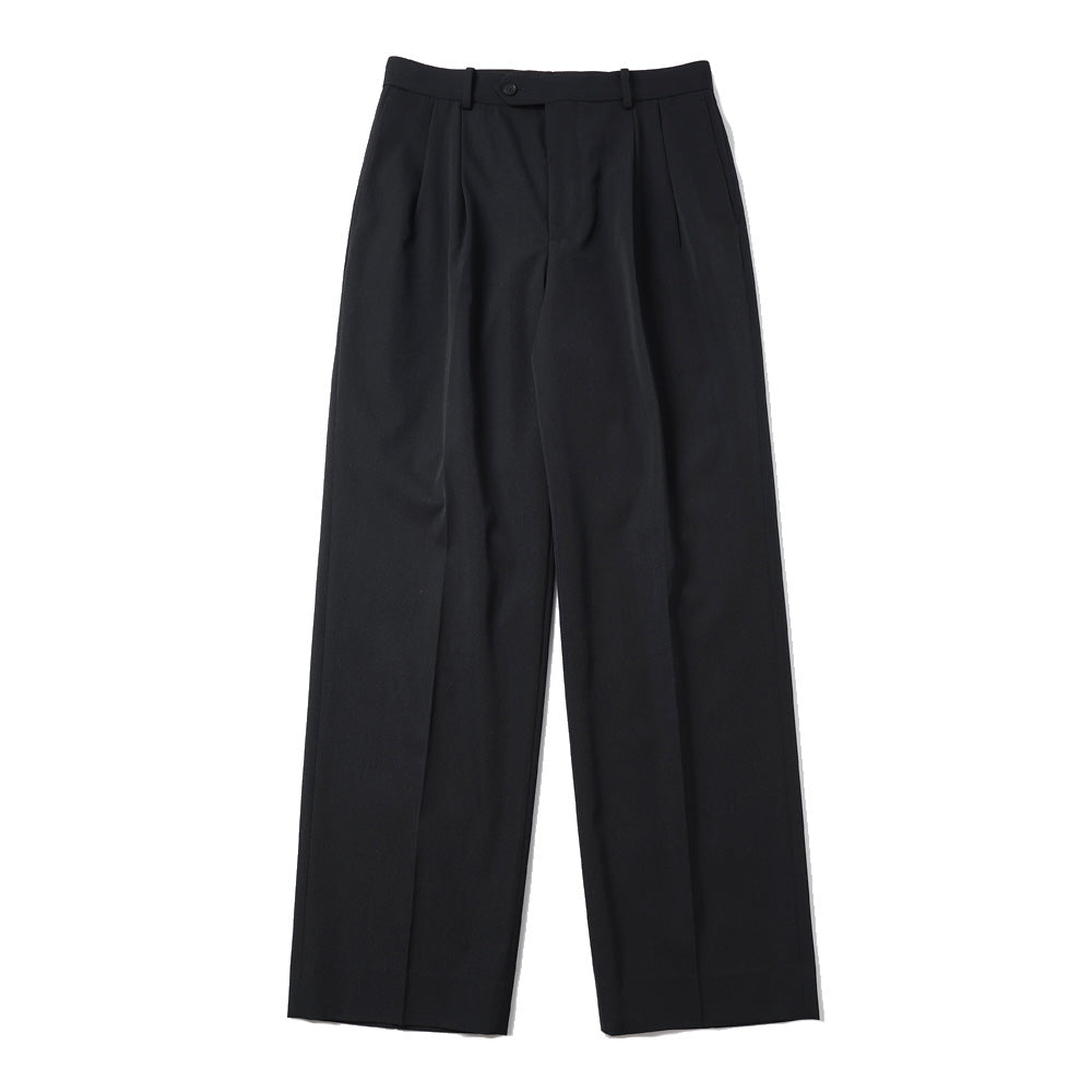 AURALEE (オーラリー) LIGHT WOOL MAX GABARDINE TWO-TUCK SLACKS